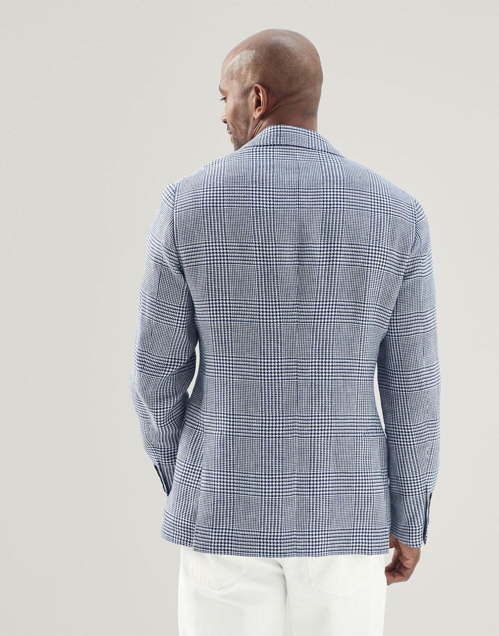 Brunello Cucinelli Blue Linen Blazer