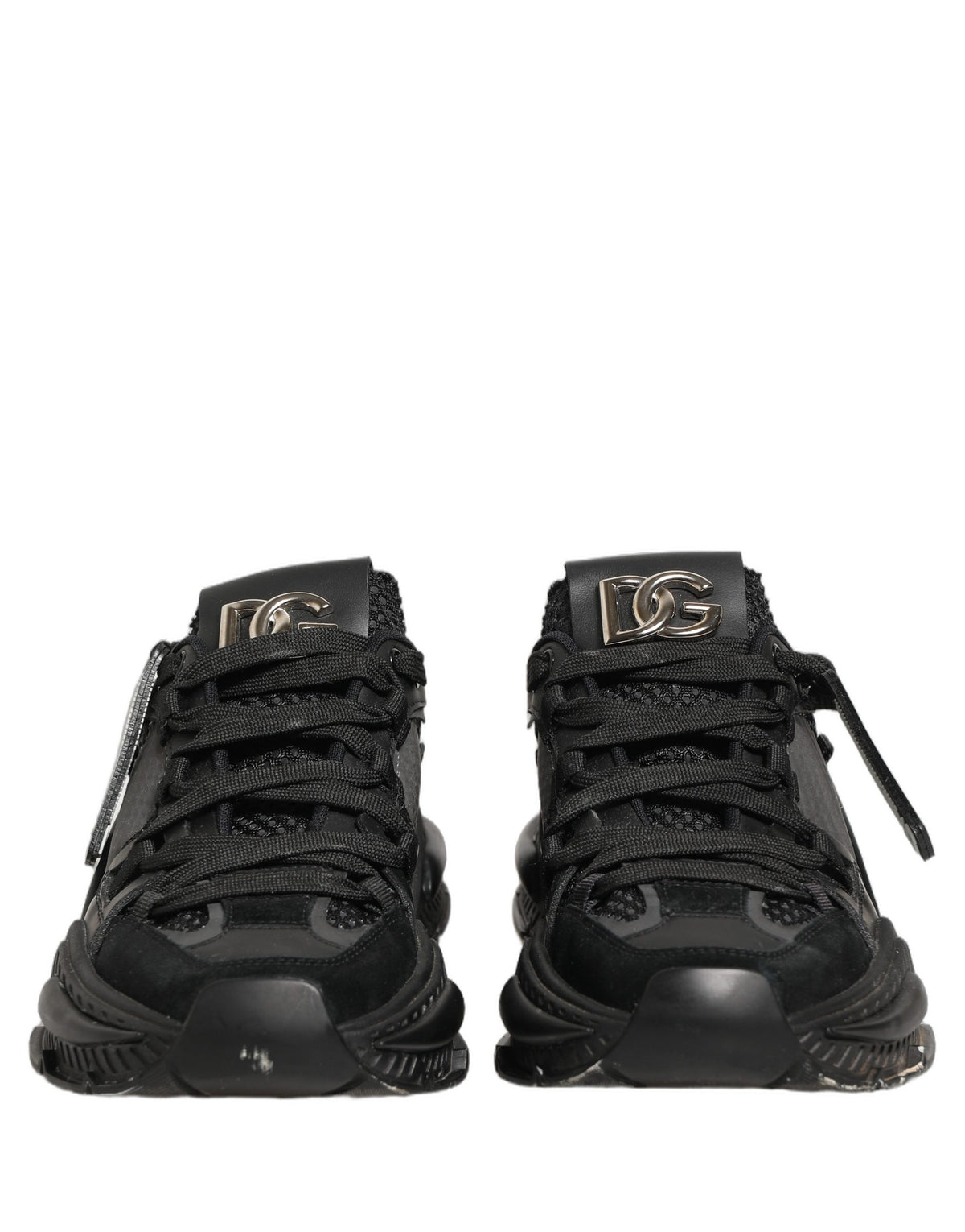 Dolce & Gabbana Black Airmaster Low Top Sneakers Shoes