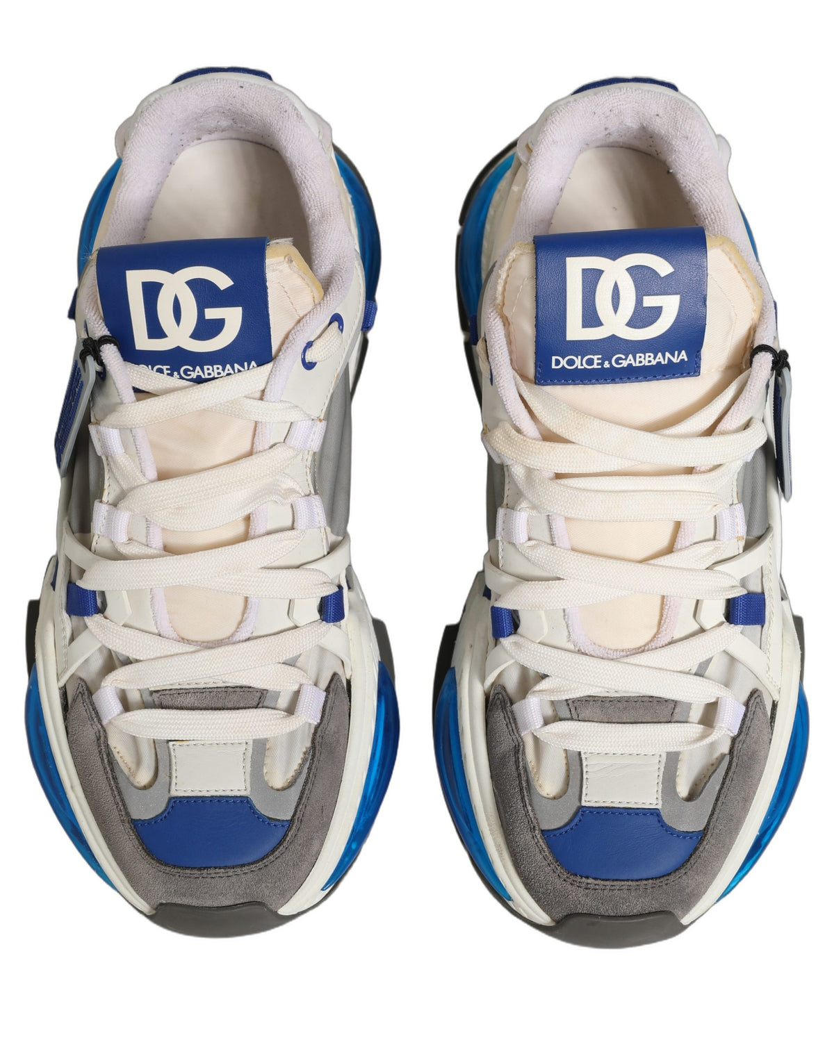 Dolce & Gabbana Black White Daymaster Low Top Sneakers Shoes