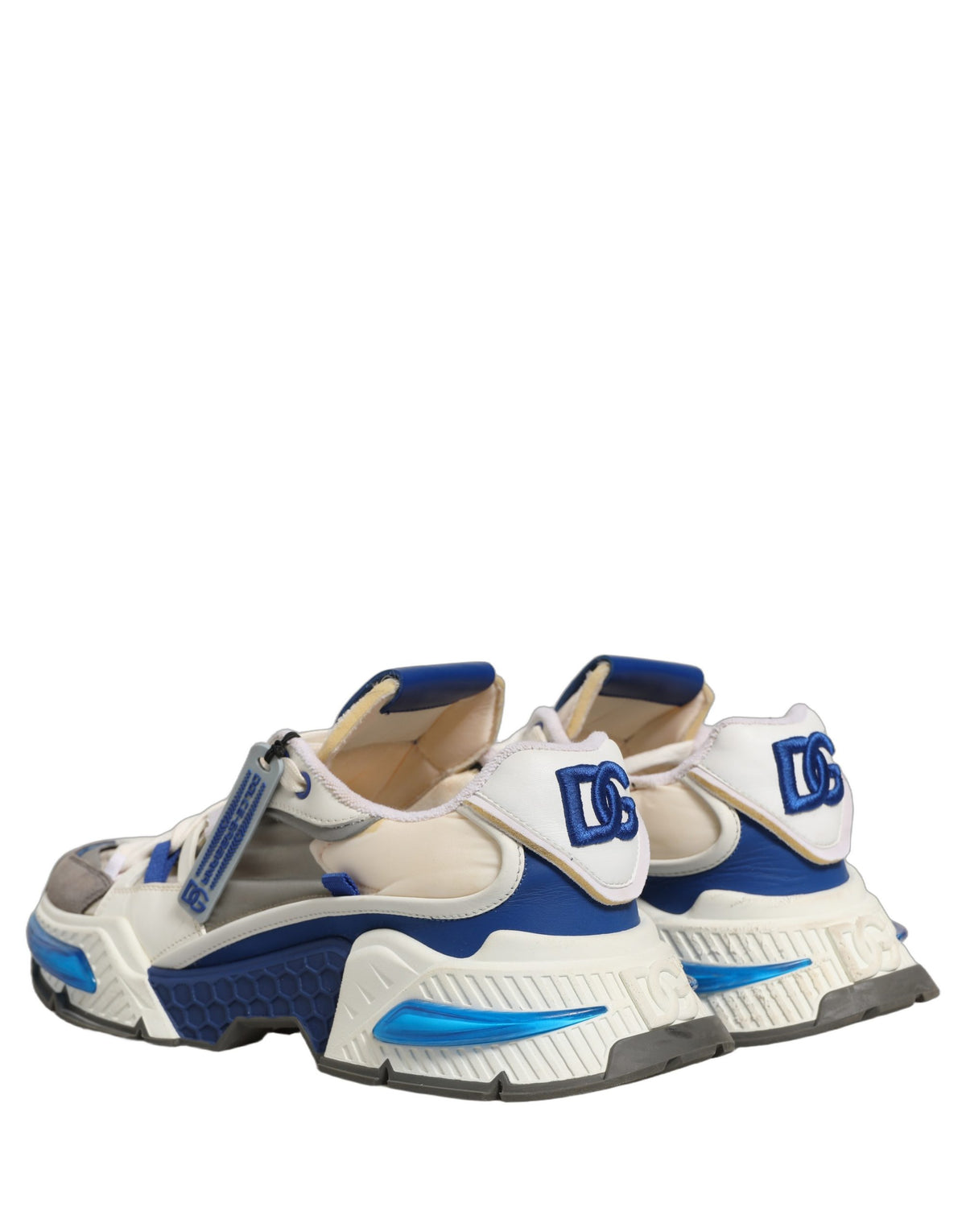 Dolce & Gabbana Black White Daymaster Low Top Sneakers Shoes