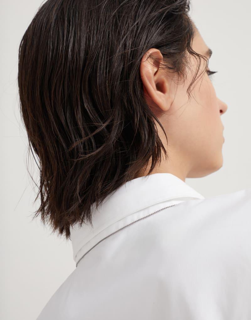 Brunello Cucinelli White Cotton Shirt