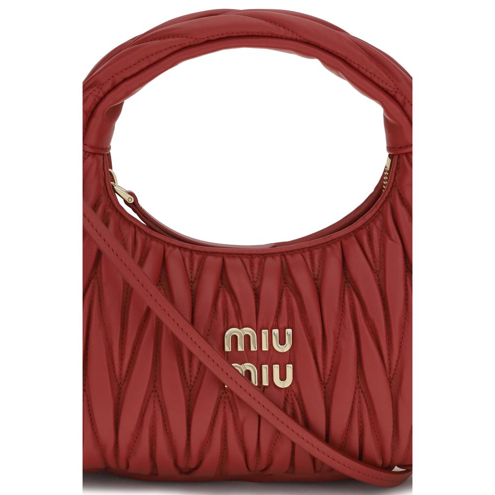 Miu Miu Multicolor Calf Leather Bos Taurus Handbag