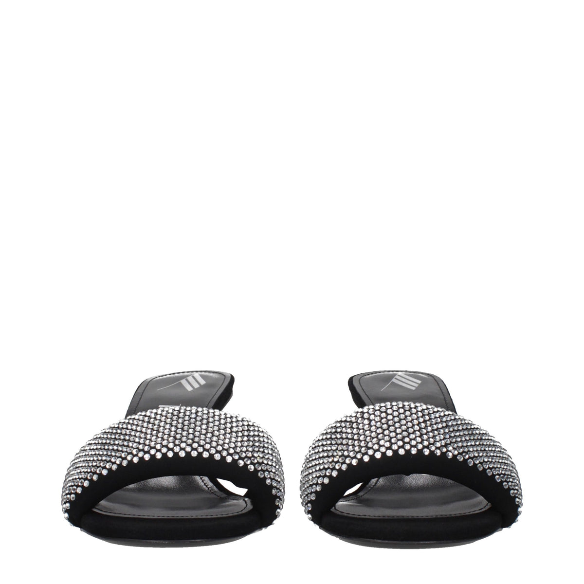 Prada Black Fabric Platform Sandals