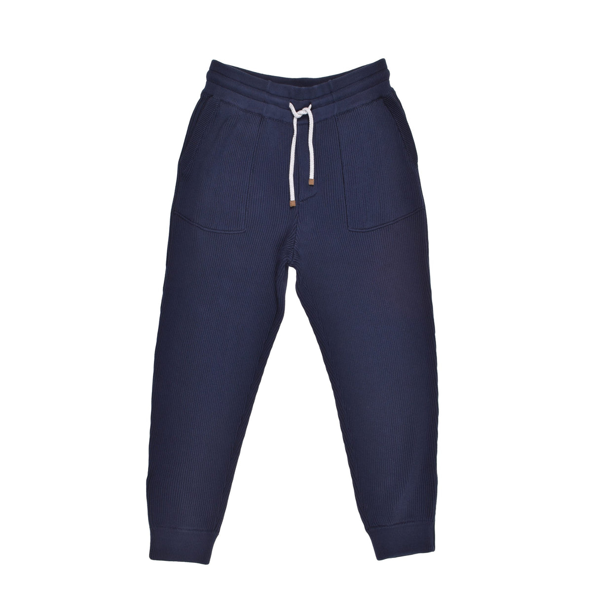 Brunello Cucinelli Bicolor Cotton Joggers (Workout Pants)