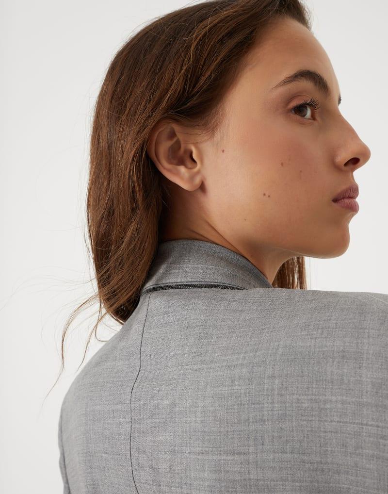 Brunello Cucinelli Bicolor Wool Blazer