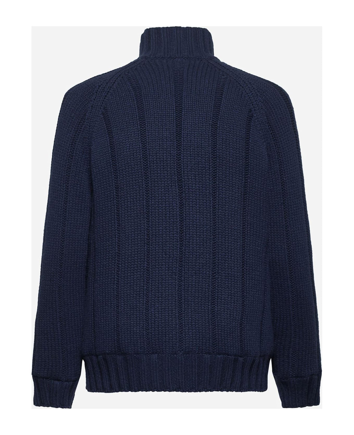 Brunello Cucinelli Blue Cashmere Jacket