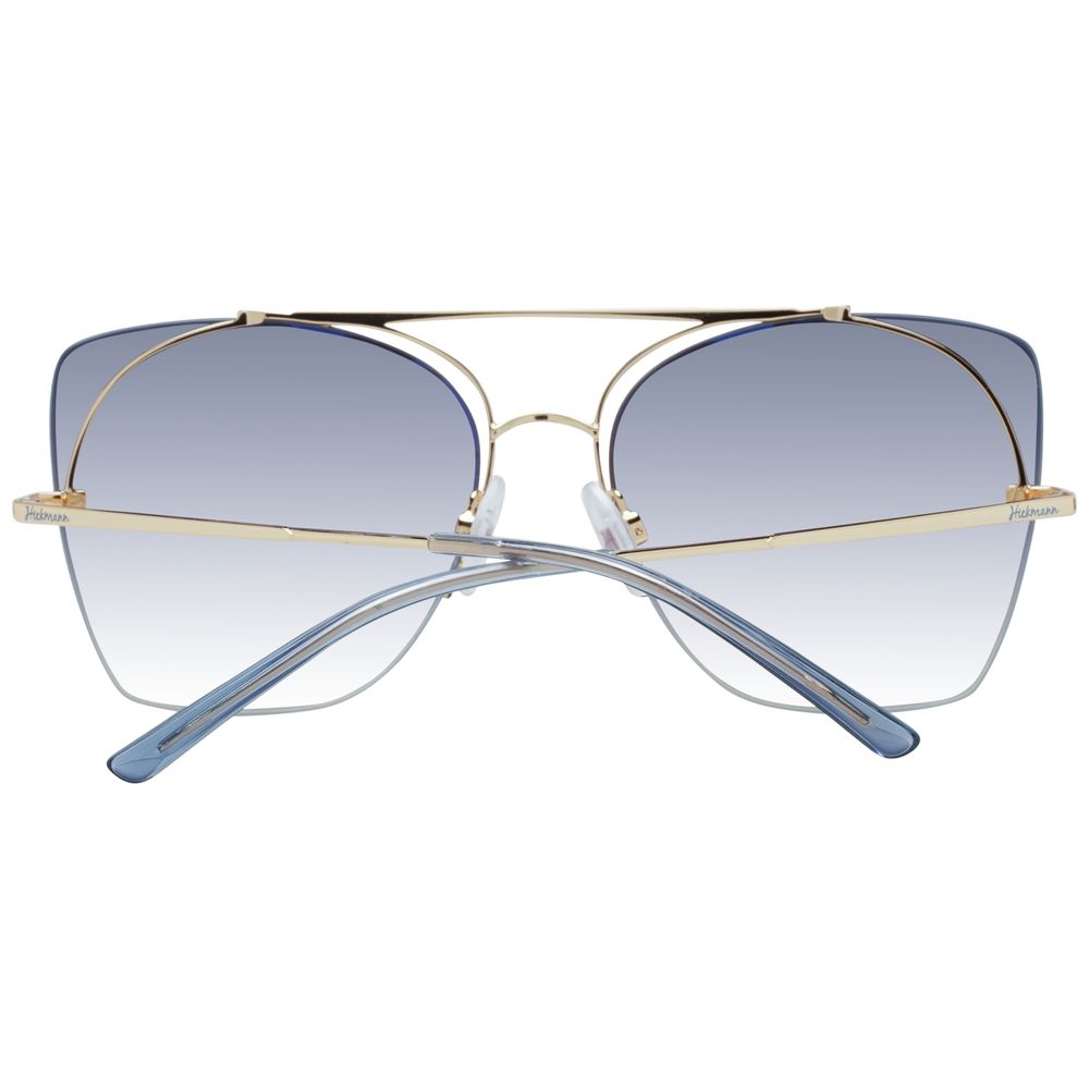Ana Hickmann Gold Metal Sunglasses