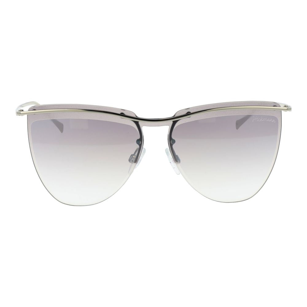 Ana Hickmann Gray Metal Sunglasses