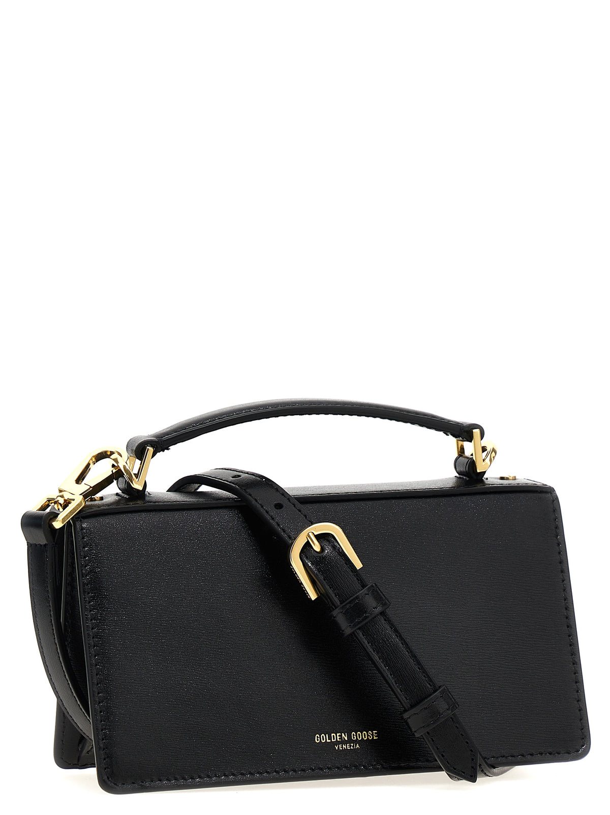 Golden Goose Black Cowhide Handbag