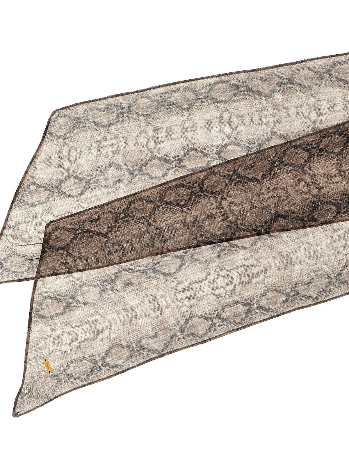 Saint Laurent Multicolor Silk Foulard