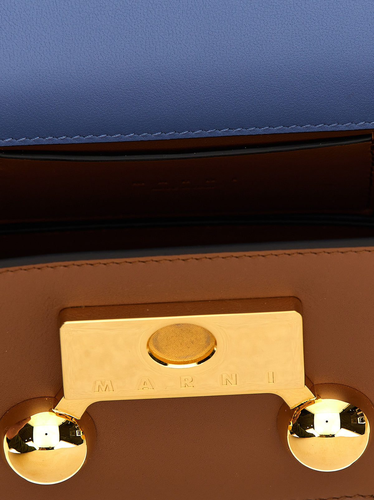 Marni Multicolor Calfskin Shoulder Bag
