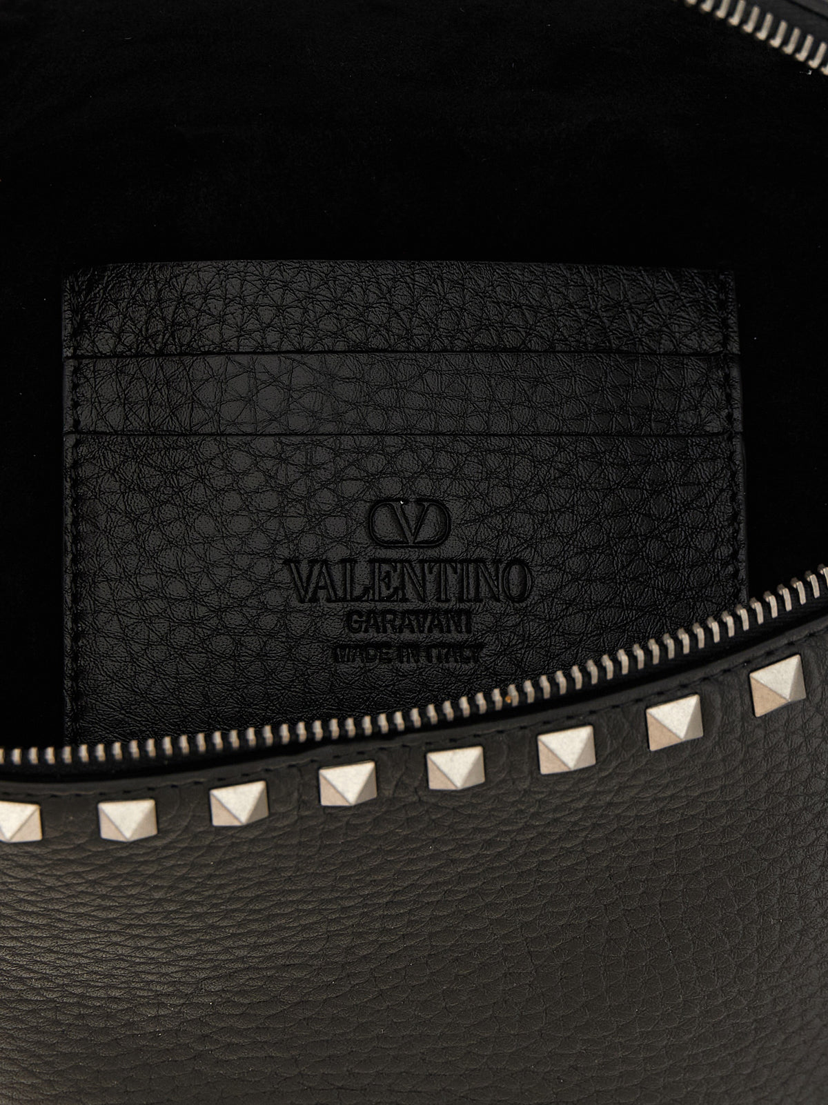 Valentino Garavani Black Calfskin Crossbody Bag