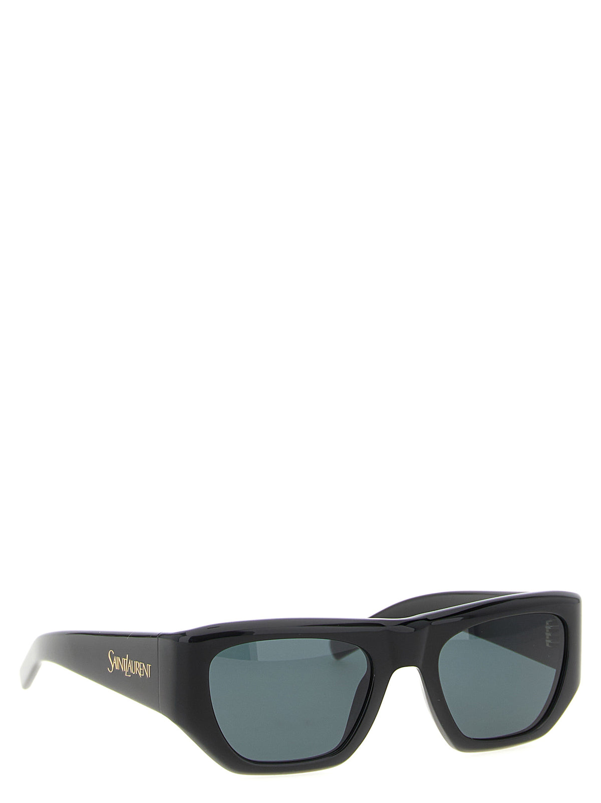 Saint Laurent Black Acetate Sunglasses