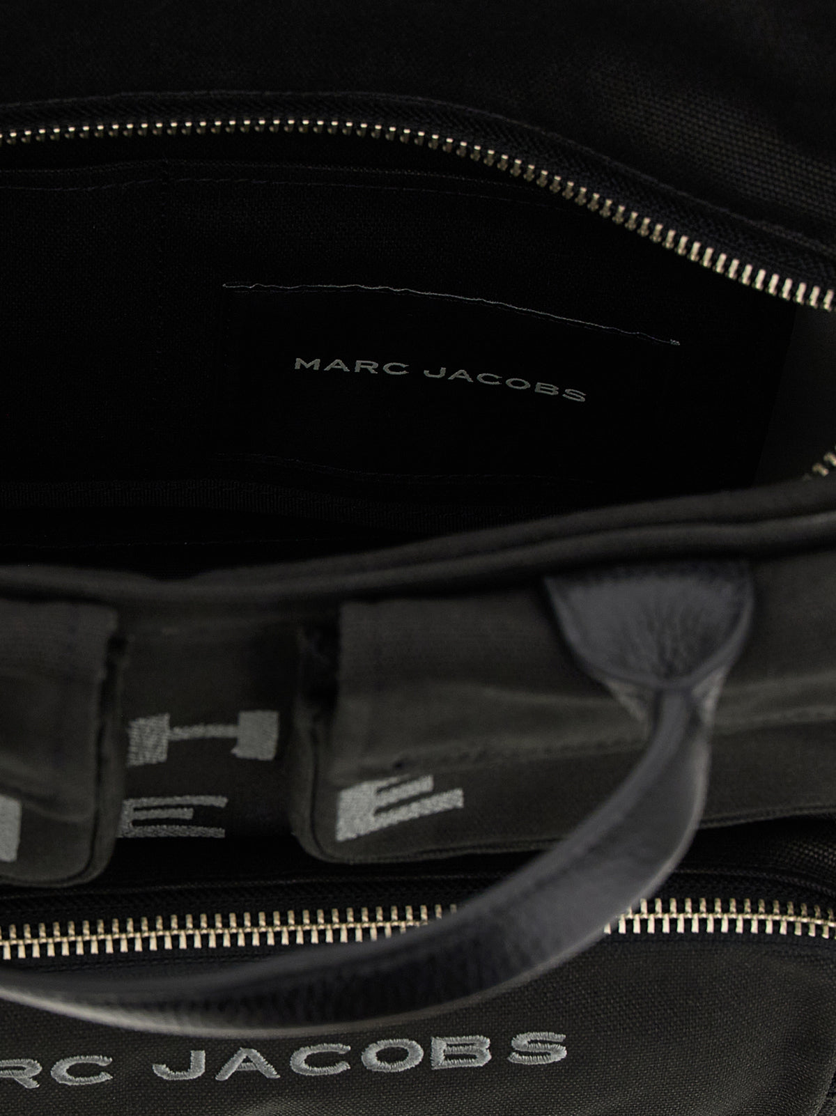 Marc Jacobs Black Cotton Handbag