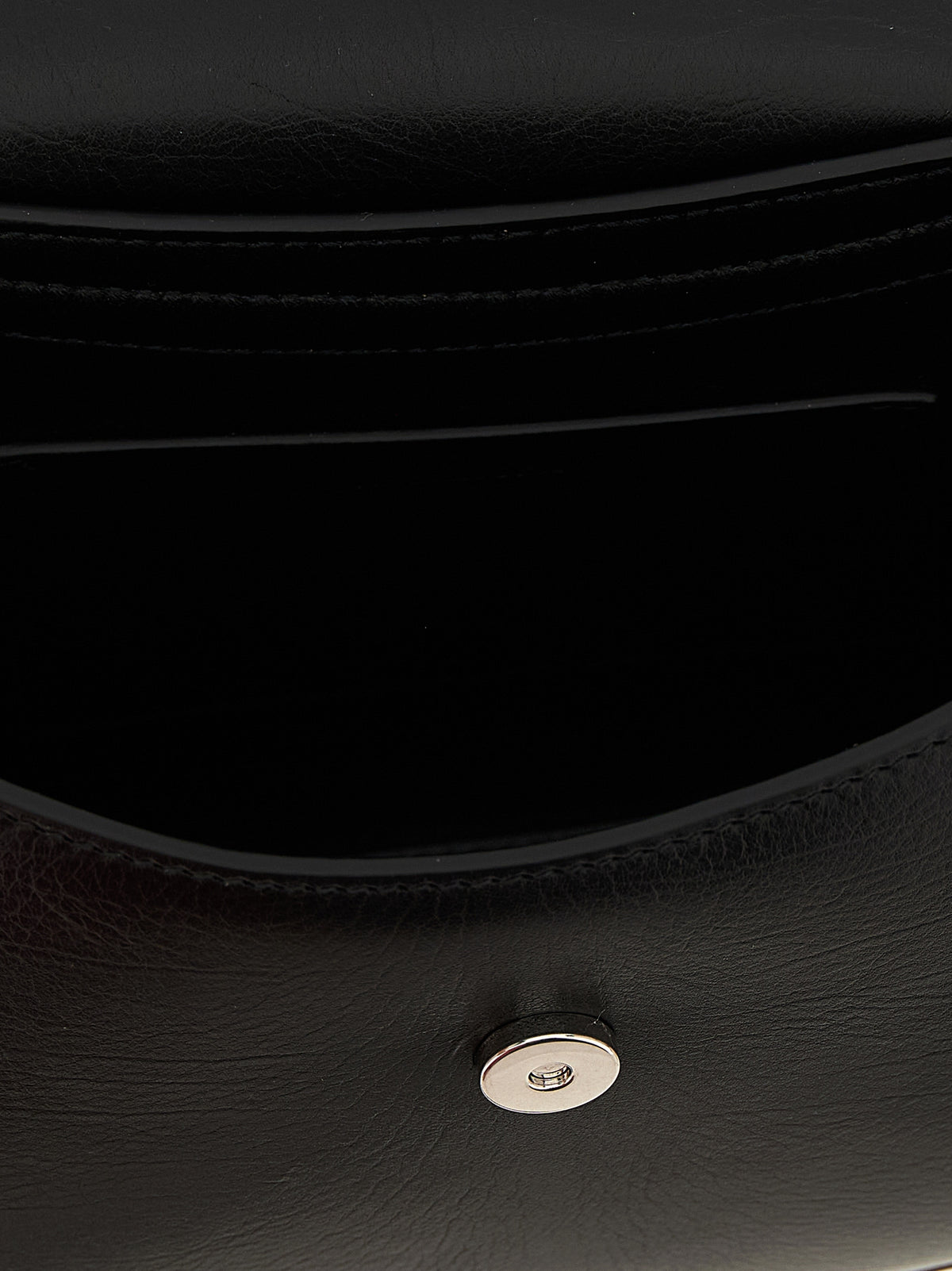 Jil Sander Black Bovine Leather Crossbody Bag