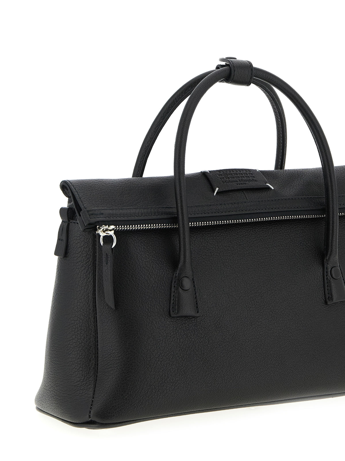 Maison Margiela Black Cashmere Handbag
