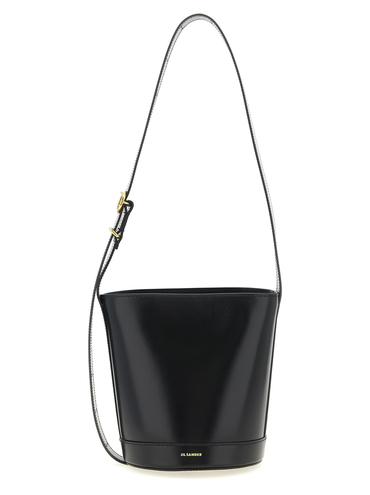 Jil Sander Black Calfskin Shoulder Bag