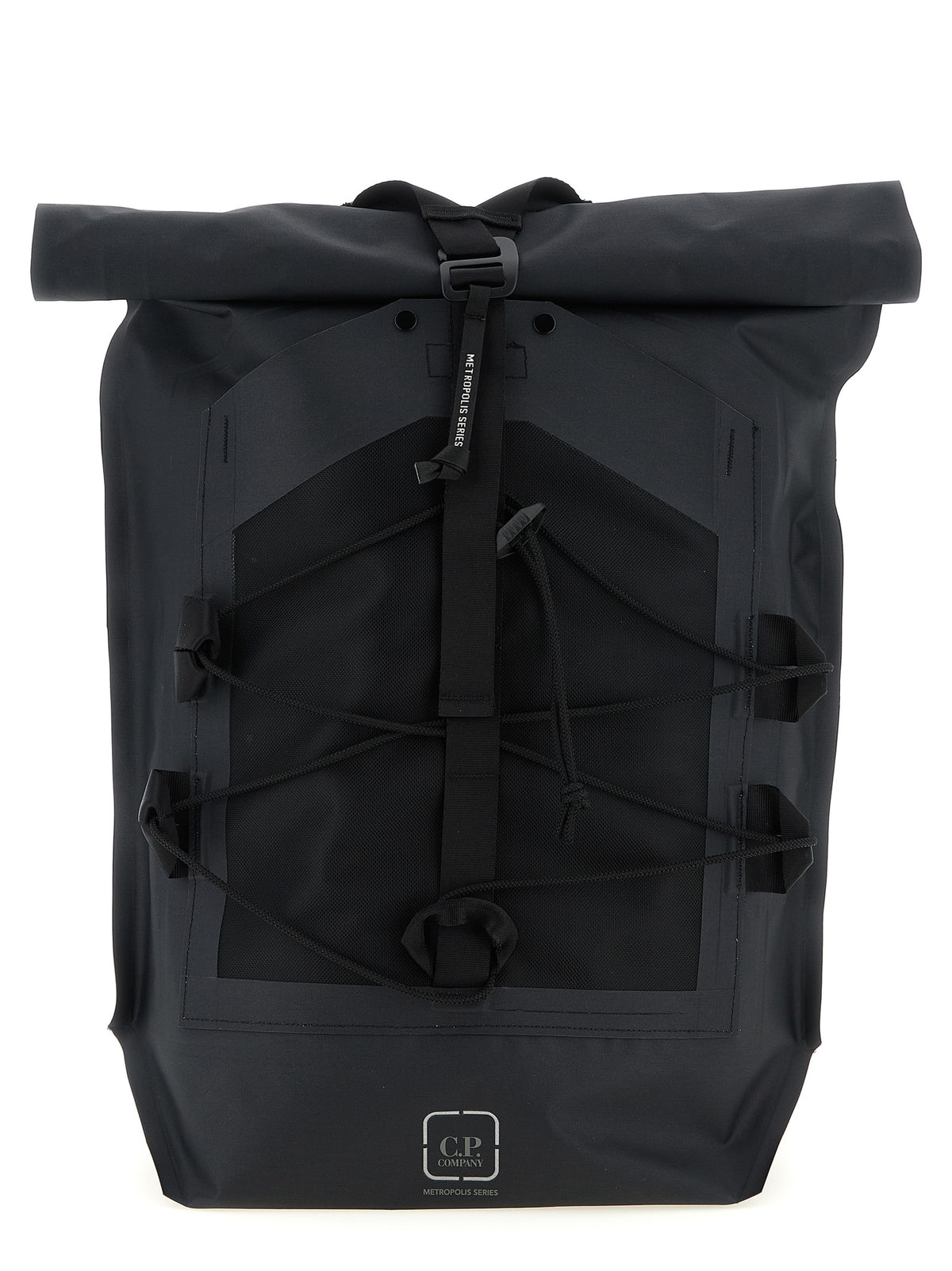 C.P. Company Black Polyamide Backpack