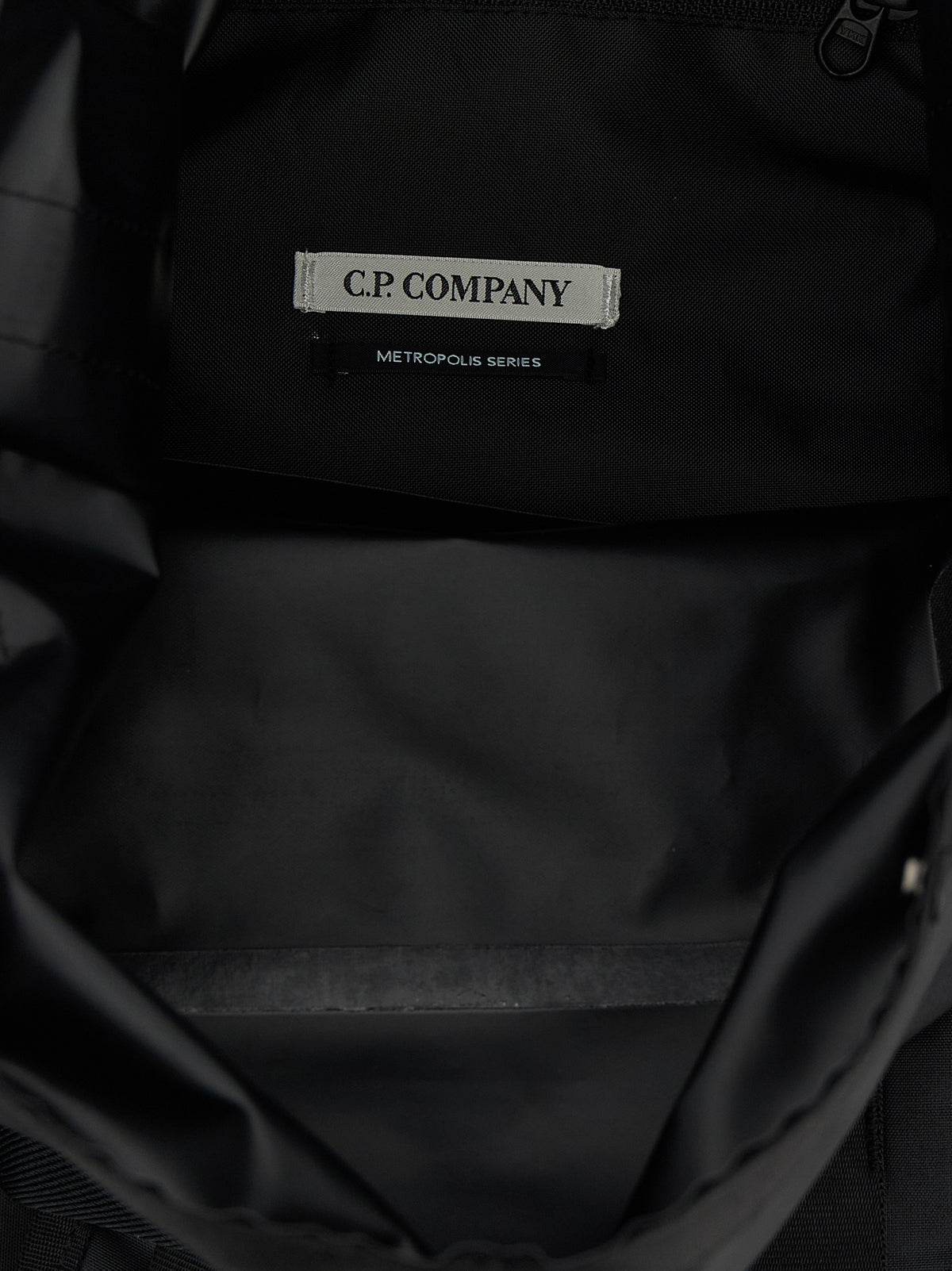 C.P. Company Black Polyamide Backpack