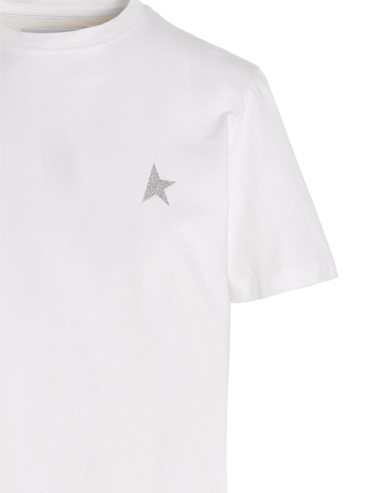 Golden Goose White Cotton T-Shirt