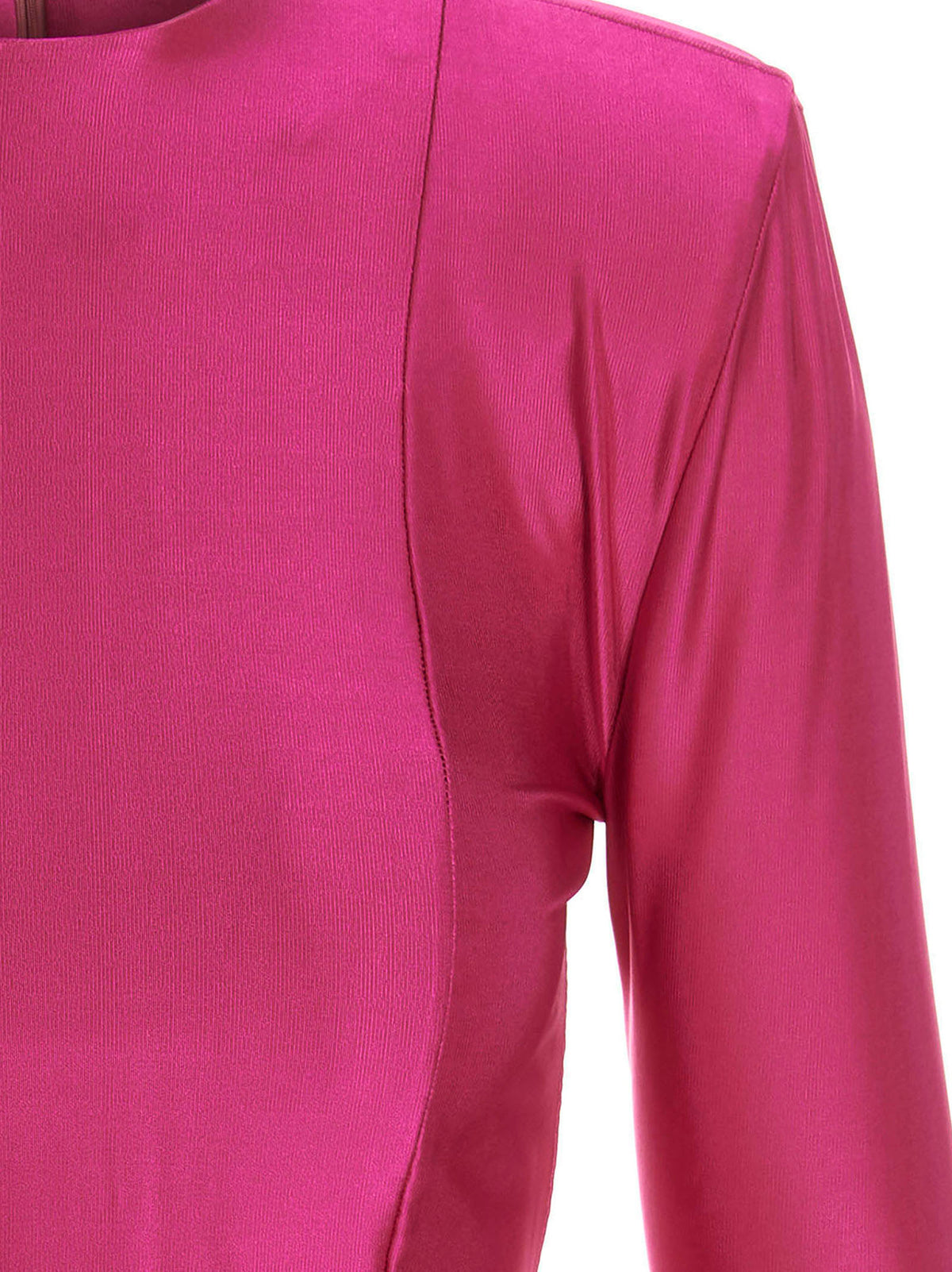 Vetements Fuchsia Viscose Short Dress