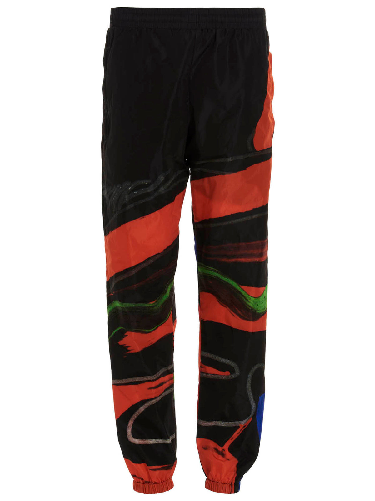 Moschino Black Polyamide Athletic Pants