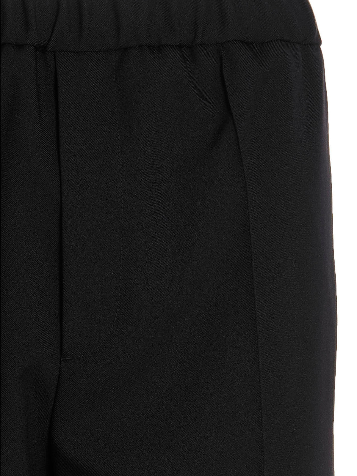 Jil Sander Blue Polyester Casual Pants