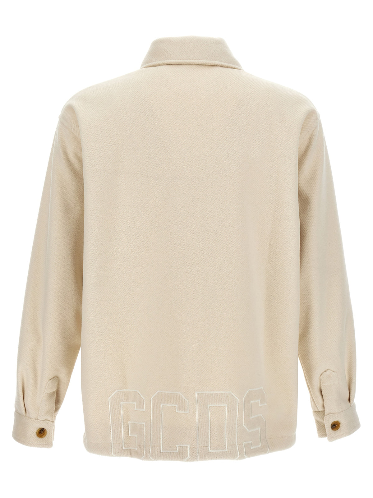 GCDS White Polyester Jacket