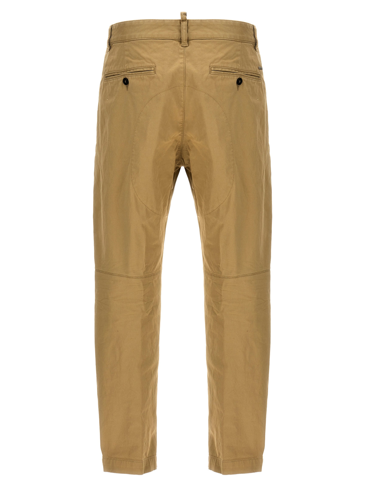 Dsquared² Beige Cotton Chino Pants