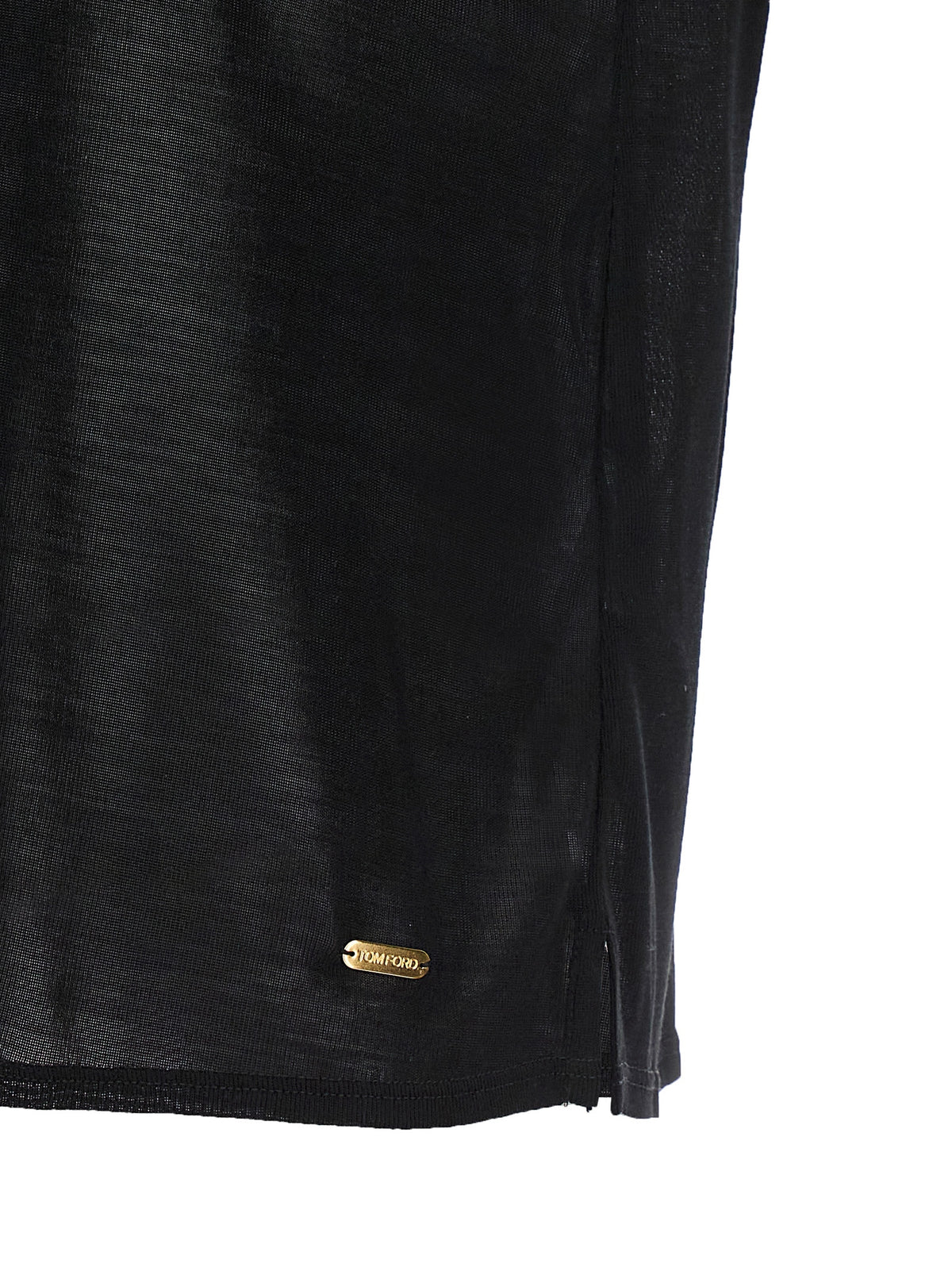 Tom Ford Black Silk T-Shirt