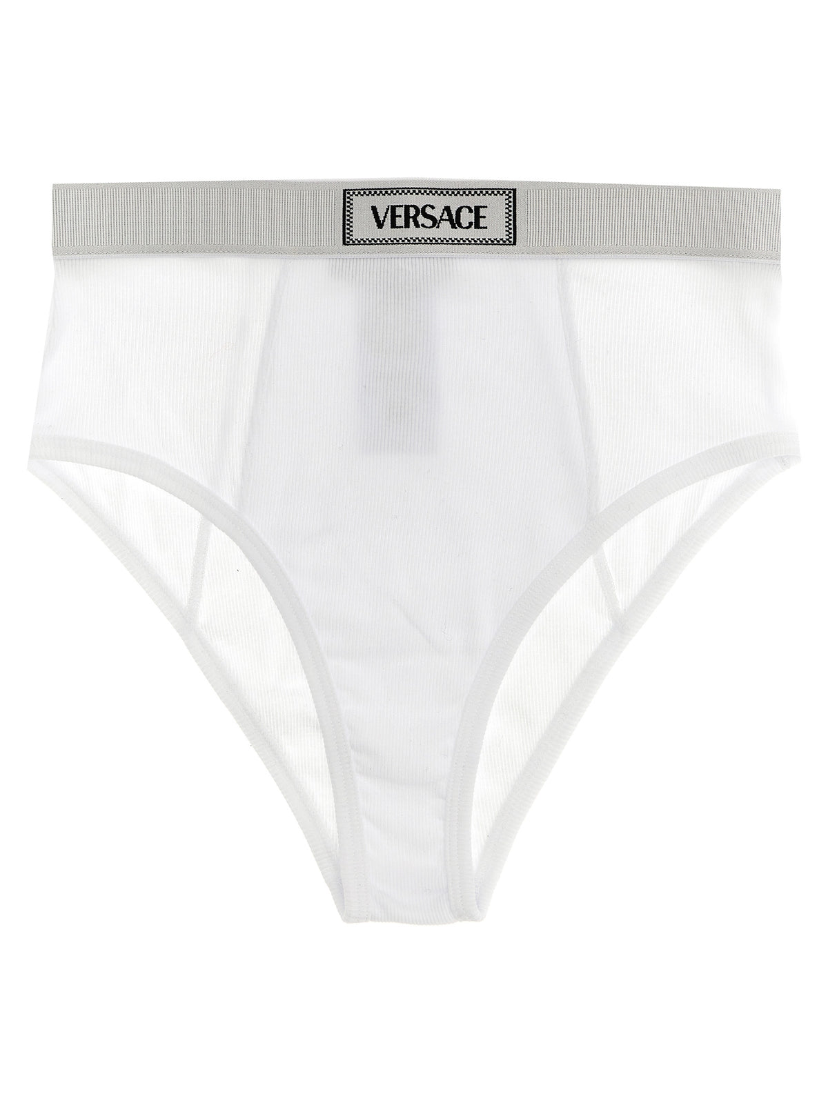 Versace White Cotton Briefs