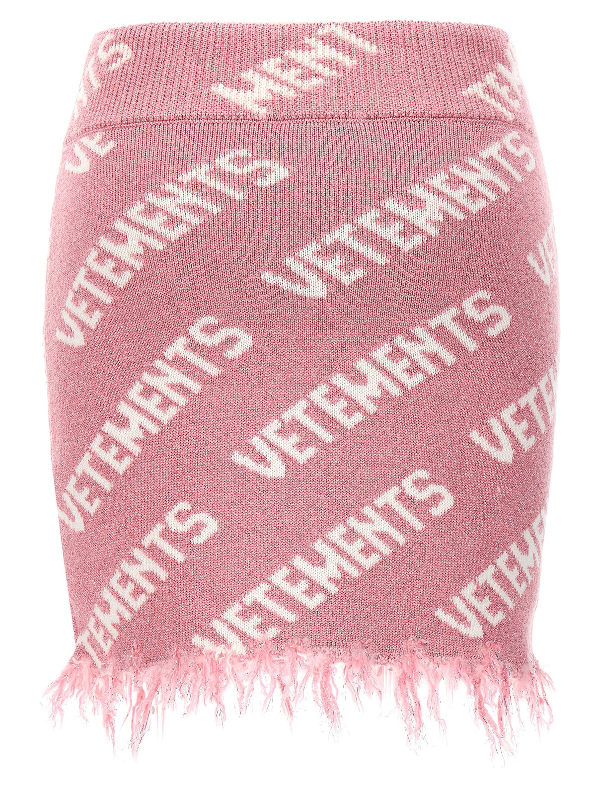 Vetements Multicolor Viscose Long Skirt