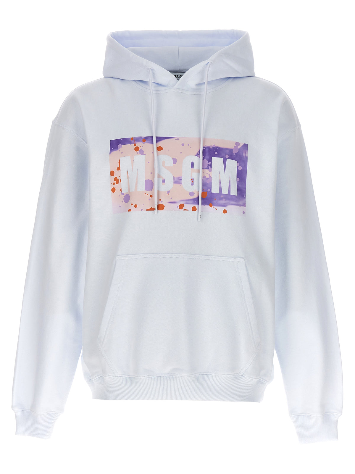 MSGM White Cotton Sweatshirt