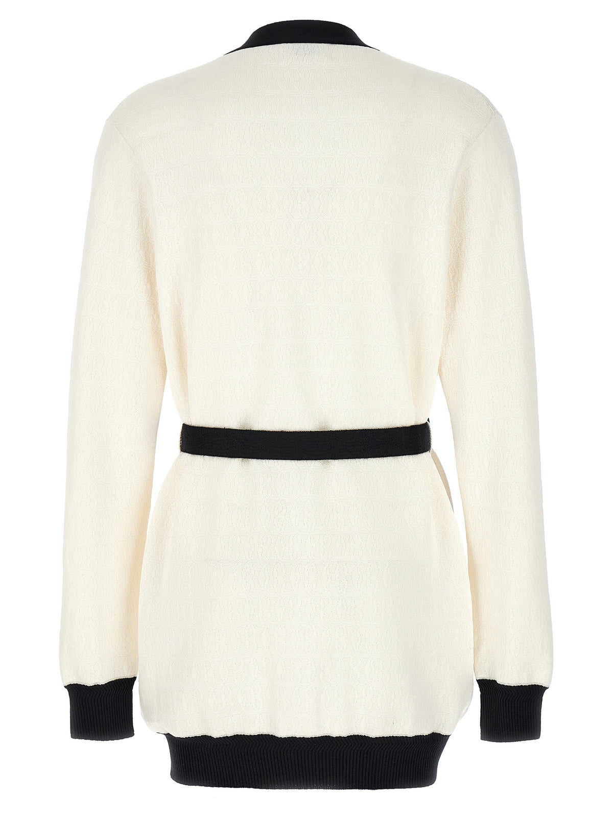 Bally Bicolor Viscose Cardigan