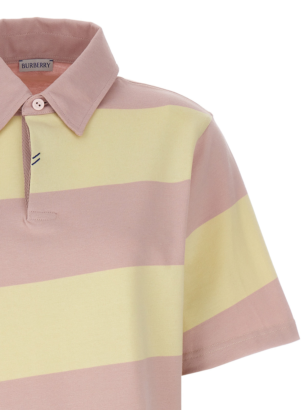 Burberry Multicolor Cotton Polo Shirt