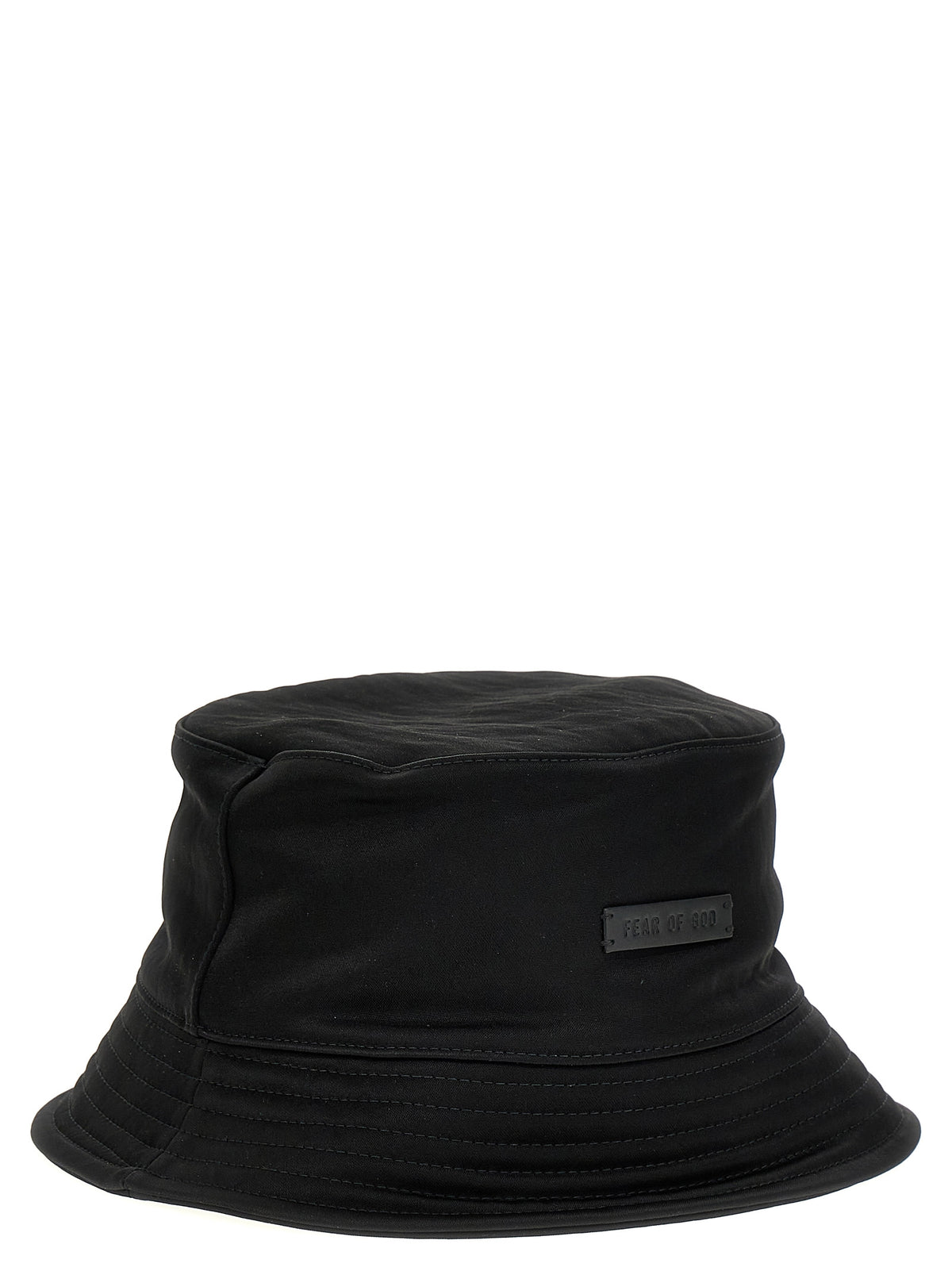 Fear Of God Black Polyamide Bucket Hat
