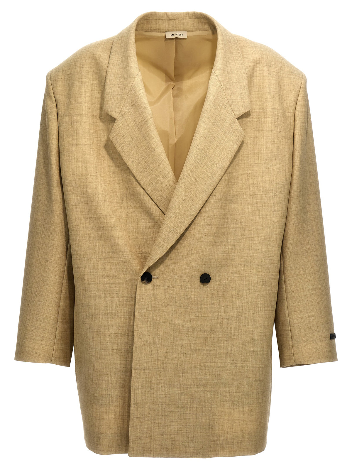 Fear Of God Beige Wool Blazer