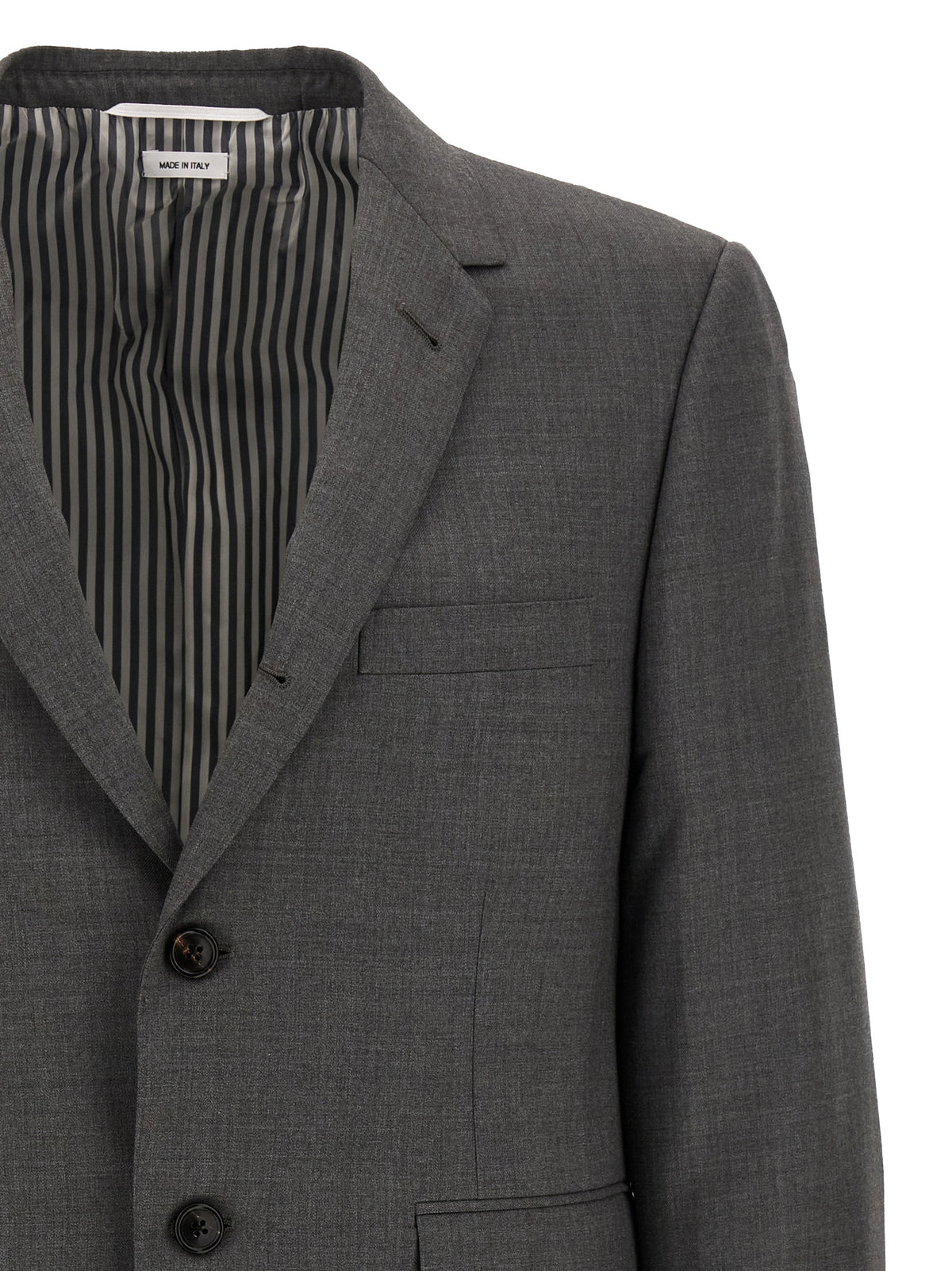 Thom Browne Gray Wool Blazer