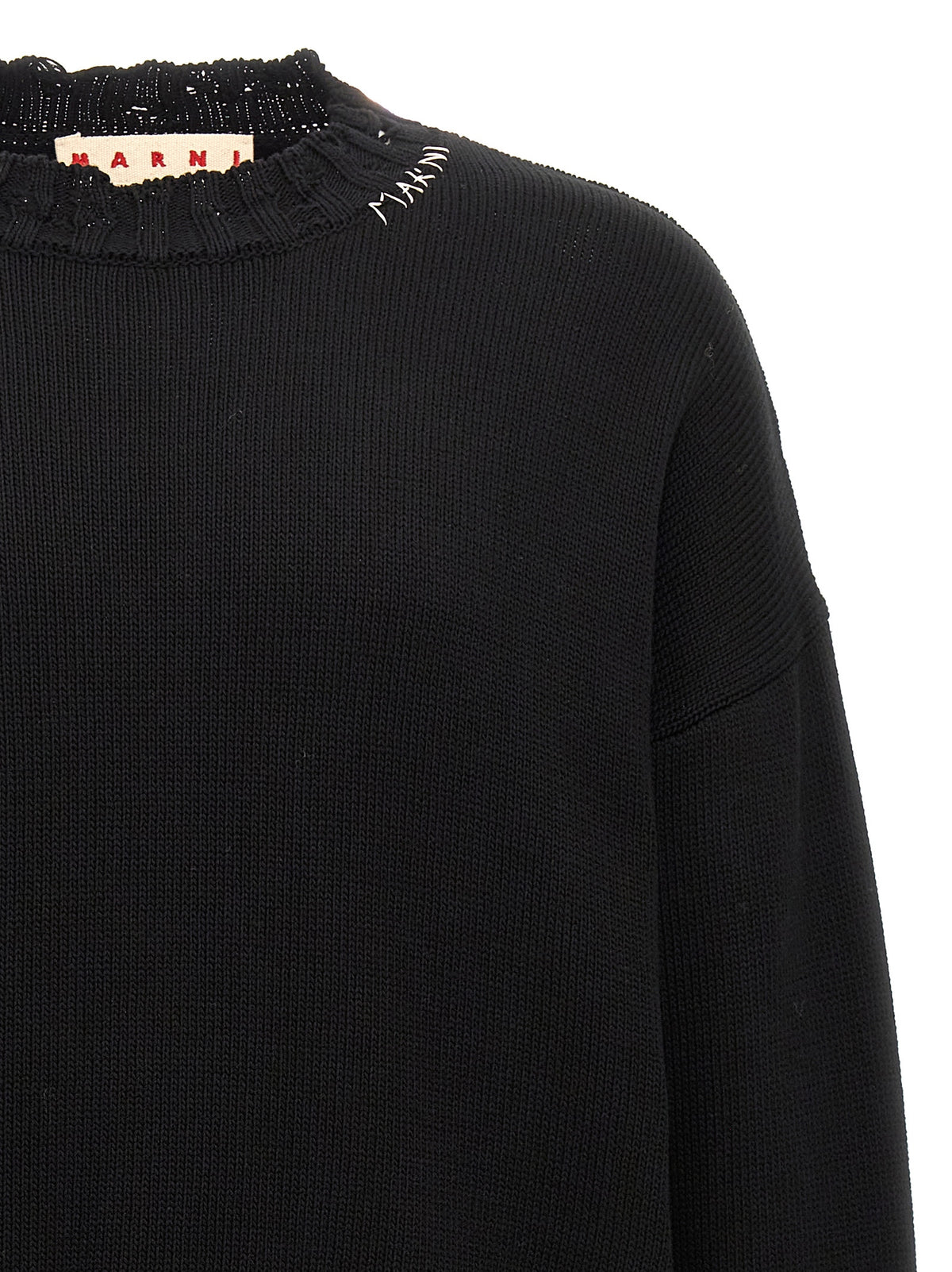 Marni Black Cotton Cardigan