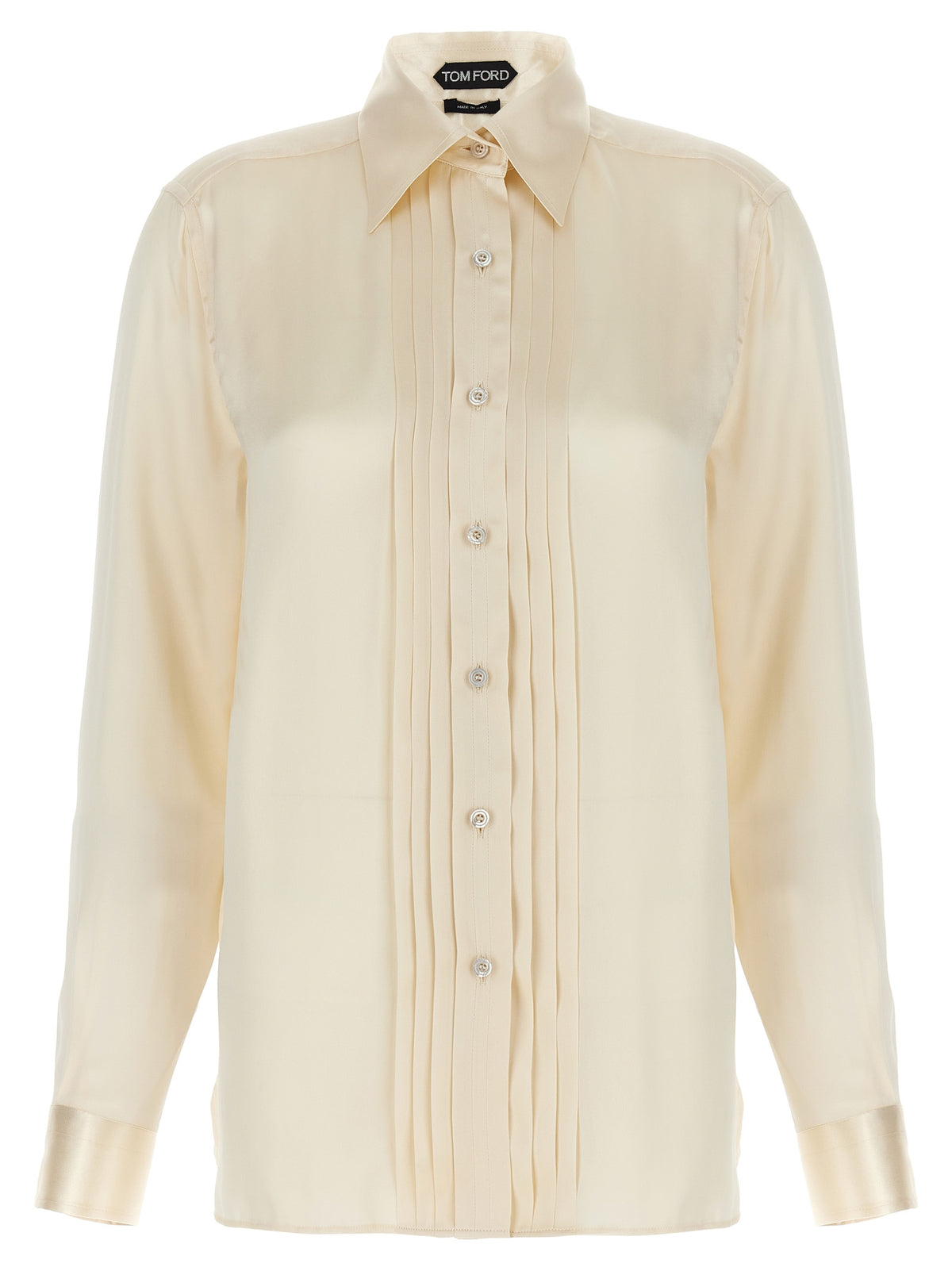 Tom Ford White Silk Blouse