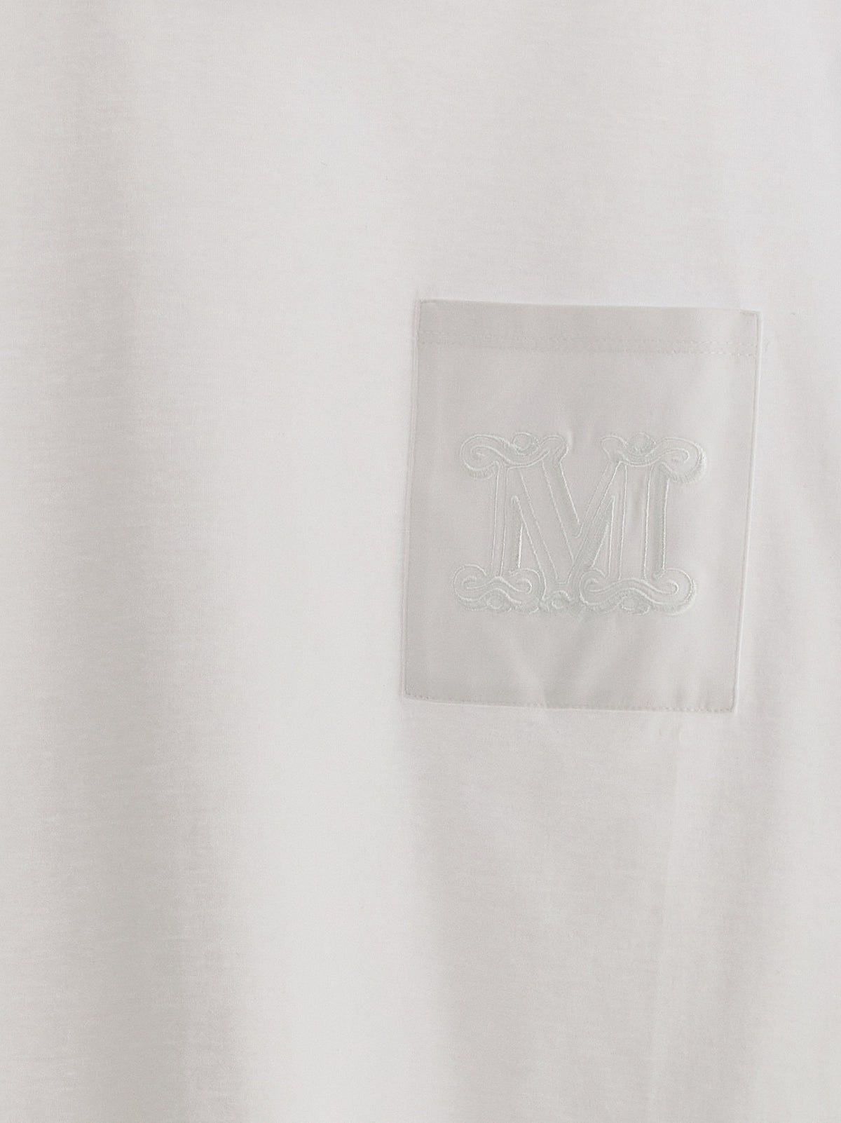 Max Mara White Cotton T-Shirt