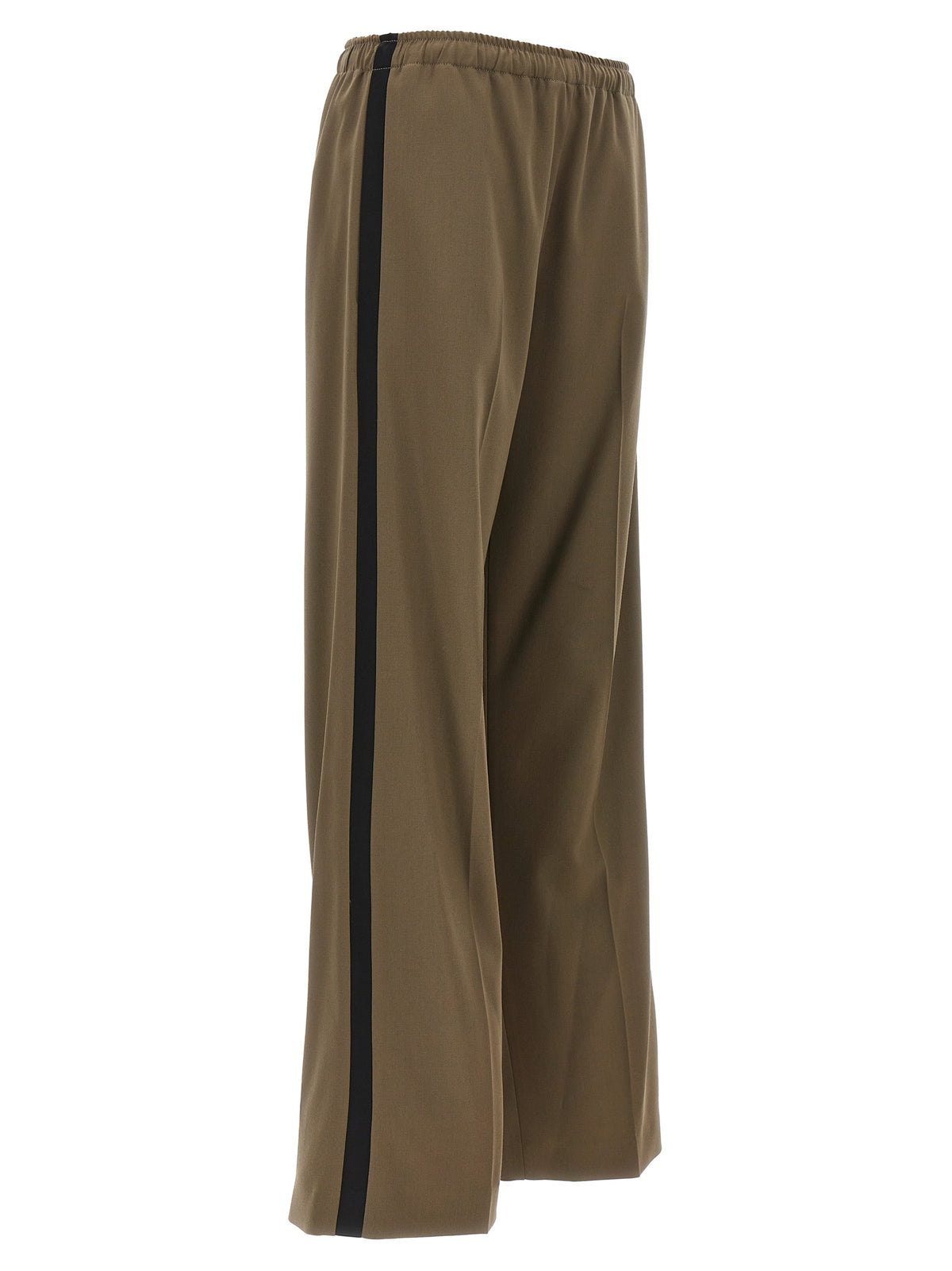 MM6 Maison Margiela Bicolor Polyester Casual Pants