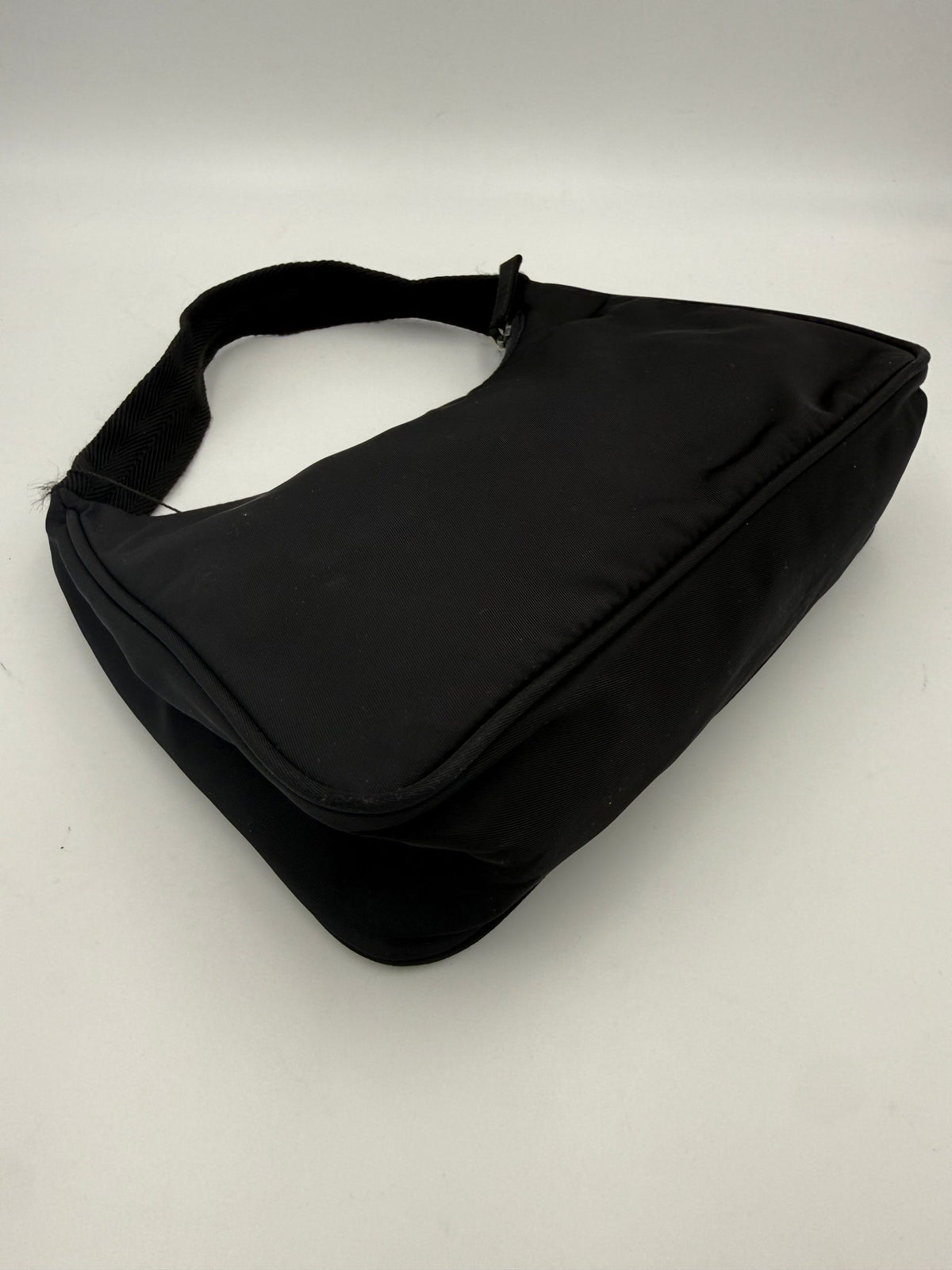 Prada Bicolor Nylon Handbag