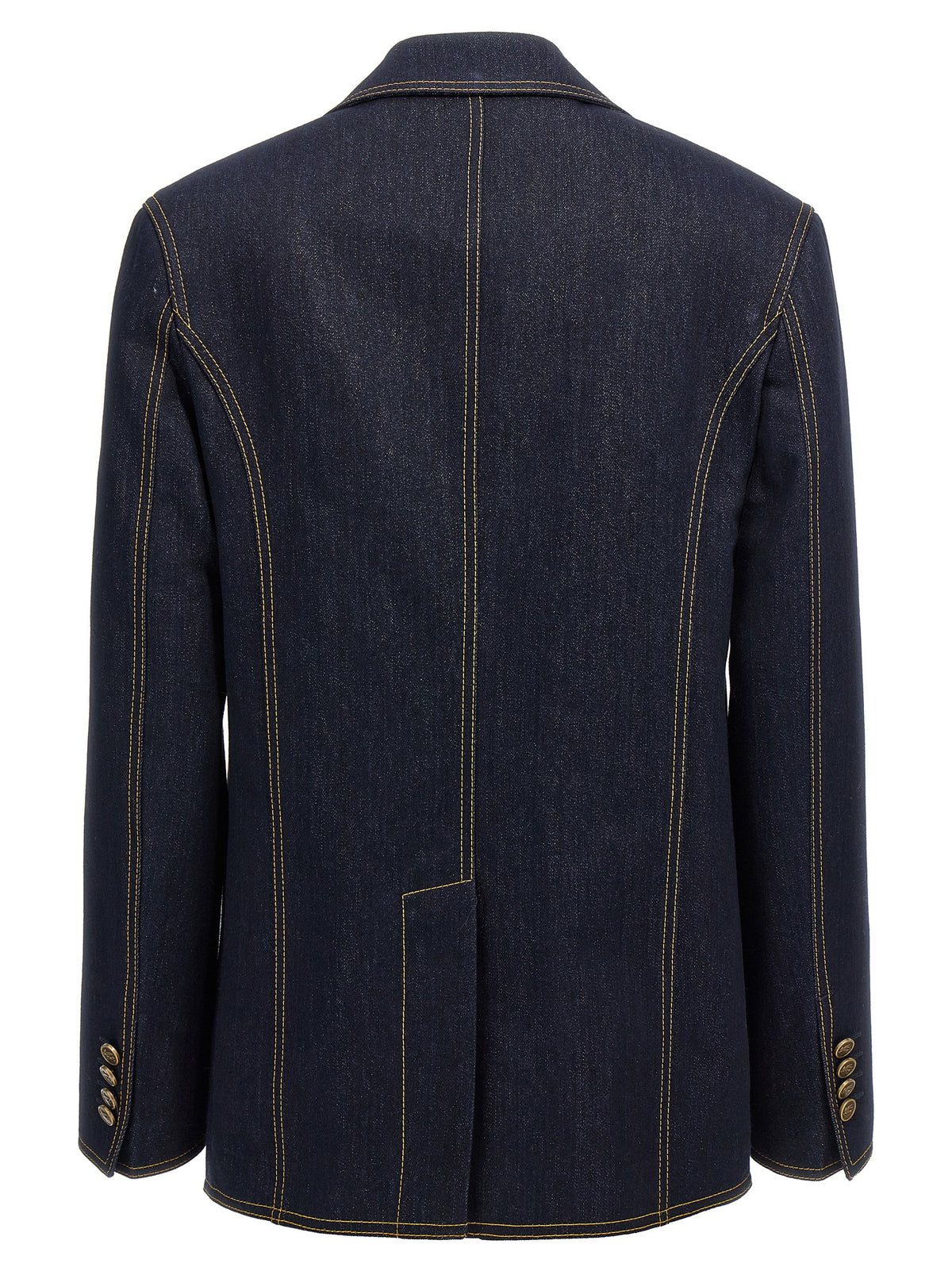 Etro Blue Cotton Blazer