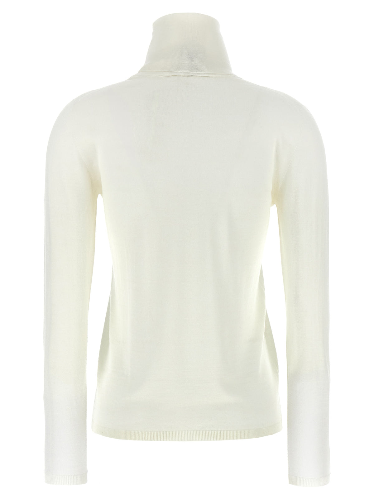Max Mara White Virgin Wool Cardigan