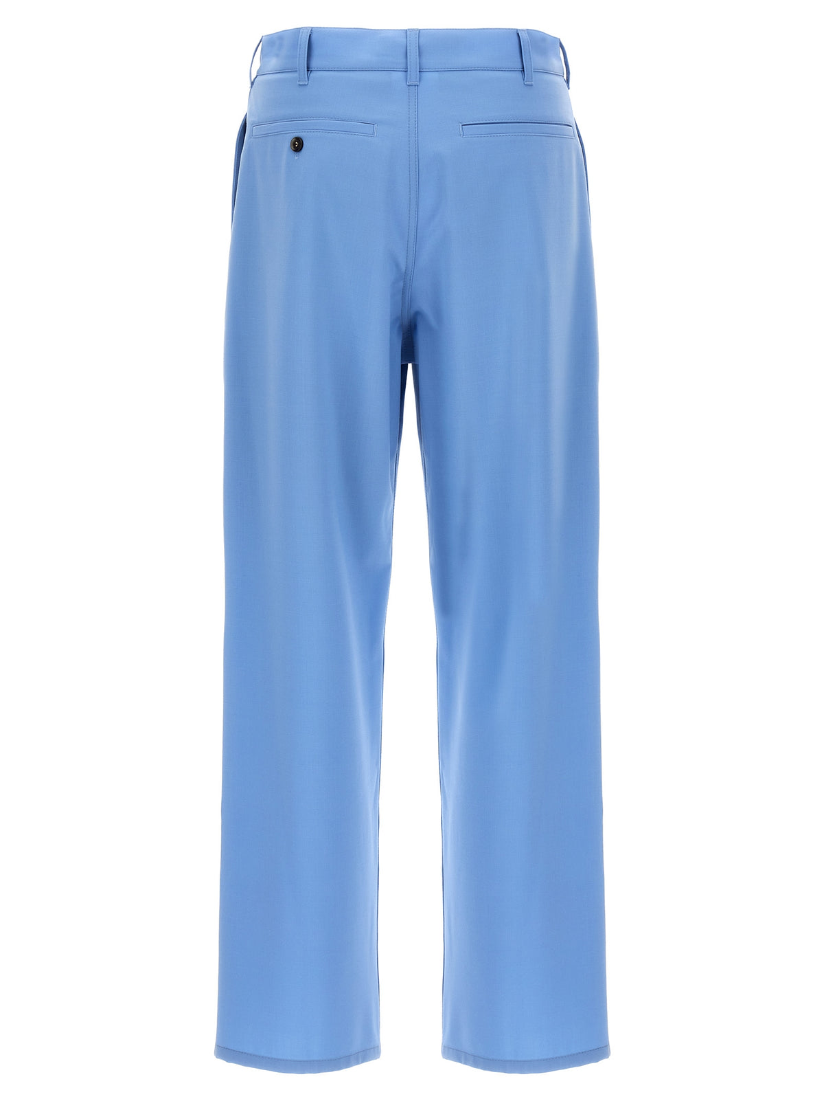 Marni Blue Polyester Casual Pants
