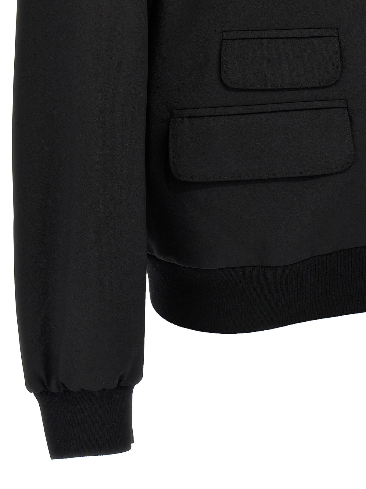 Dsquared² Black Wool Cardigan