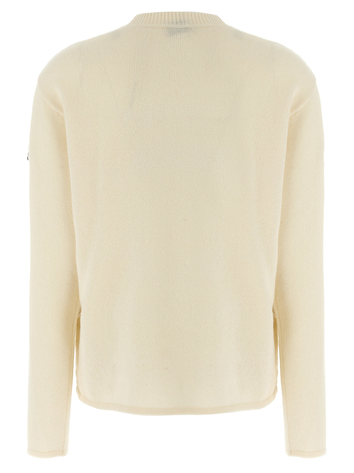 MONCLER GENIUS White Wool Cardigan