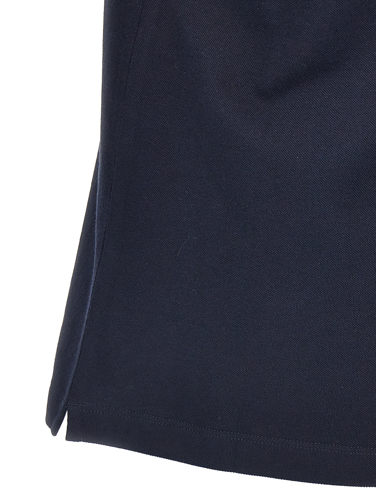 Brunello Cucinelli Blue Cotton Polo Shirt