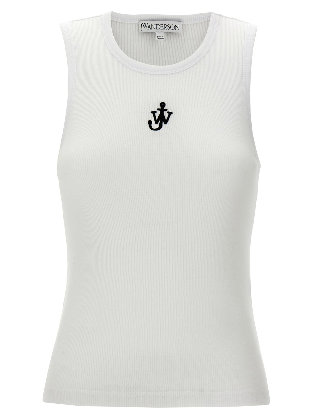 J.W.Anderson Bicolor Cotton Sleeveles T-Shirt
